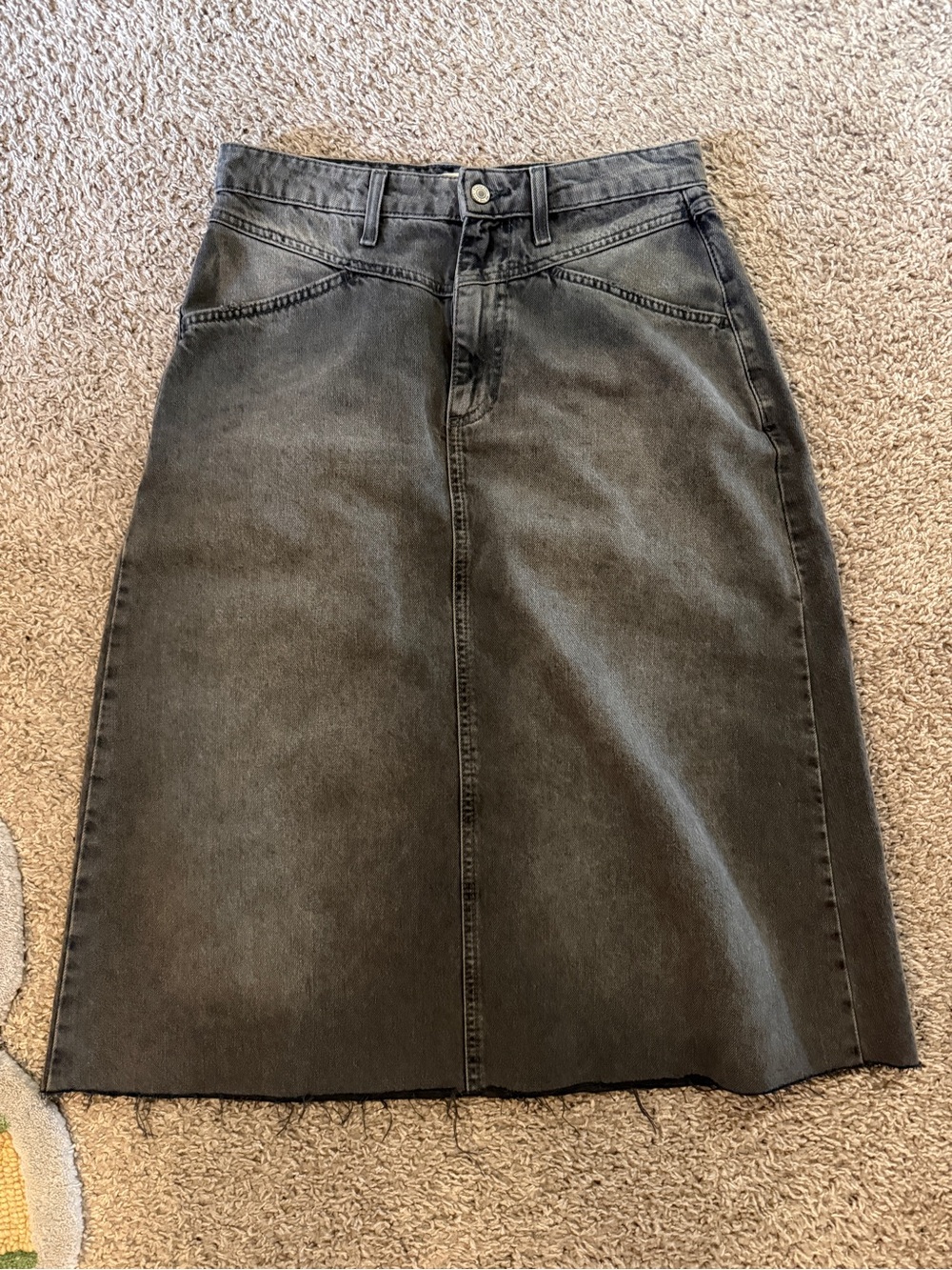 We the Free People Come As You Are Denim Skirt